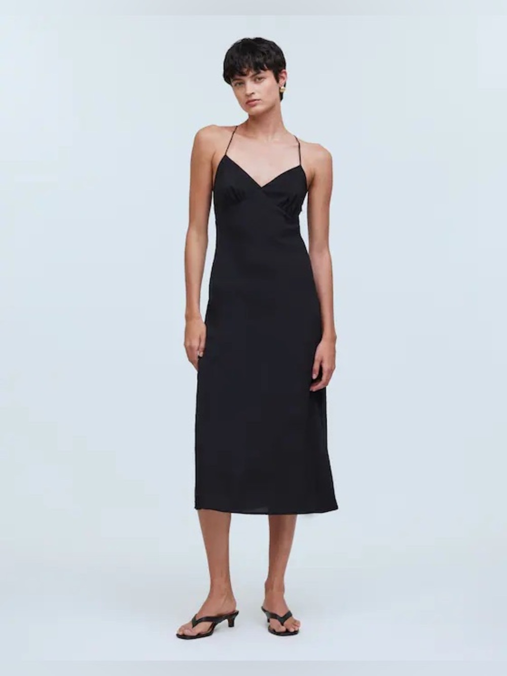 Madewell Layton Midi Slip Dress